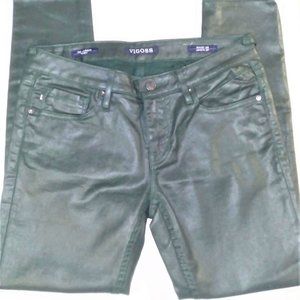 Vigoss- Women's, The Jagger Skinny, Faux Leather Pant Size: Waist- 28 Length 29